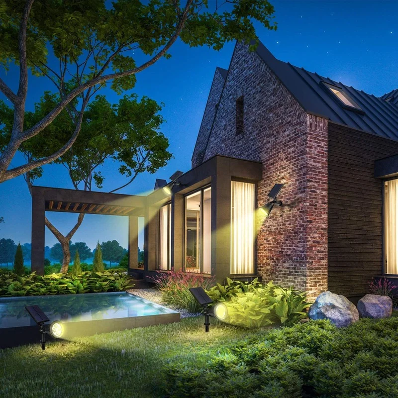 

7LED Garden Decoration Outdoor Led Light Landscape Solar Lamp Solar Led Light Outdoor Spotlight Waterproof Floor Lawn Wall Light