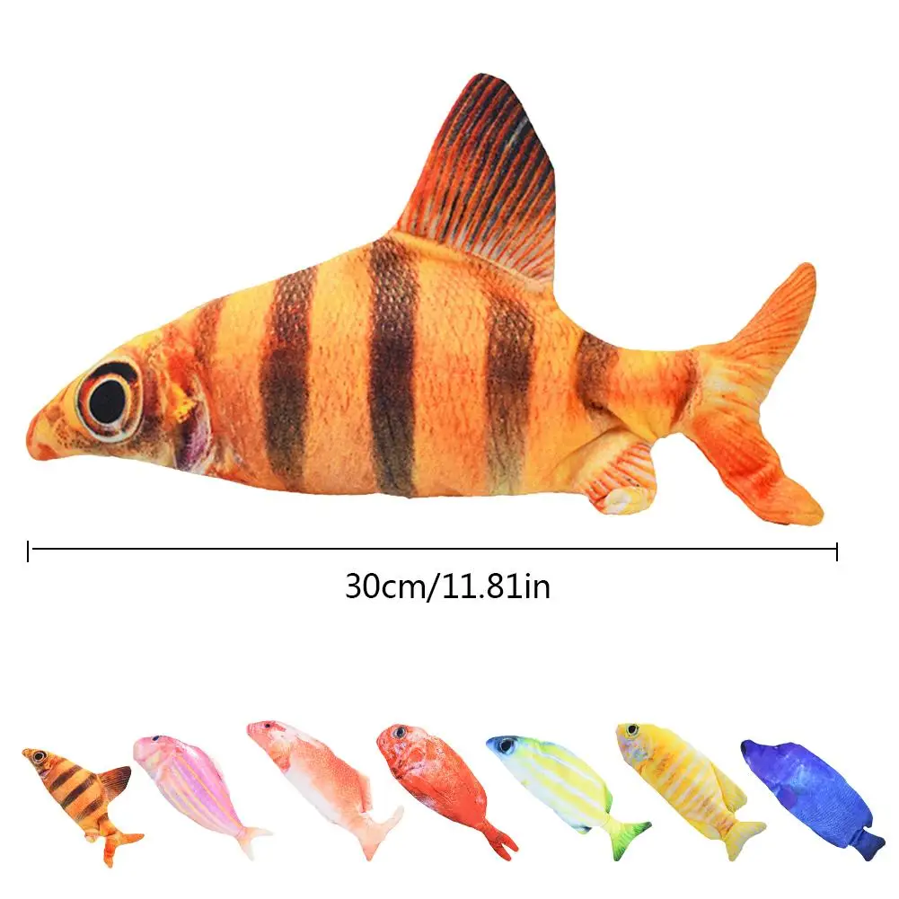 

Electronic Pet Cat Toy USB Charging Moving Fish Toy for Cats Dancing Wiggle Fish Catnip Toys for Dog Cat Chewing Playing Biting