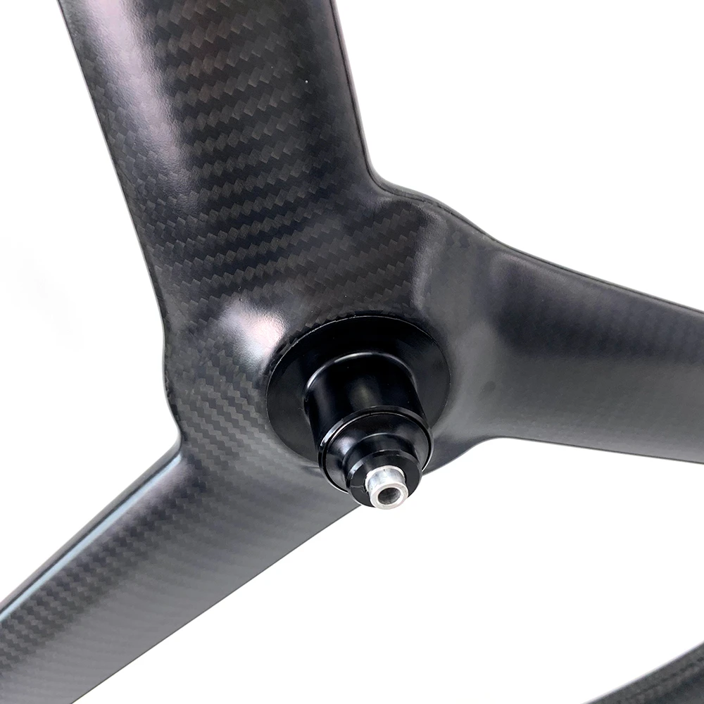 Карбоновая клинчерная покрышка 3-Spoke углеродное колесо для триатлона с тремя