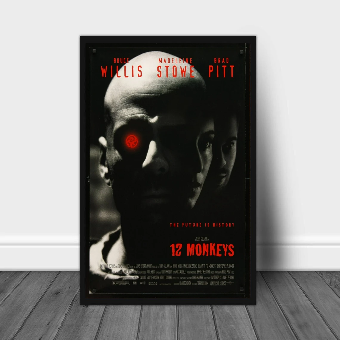 Мерцающий плакат с 12 обезьянами | Дом и сад