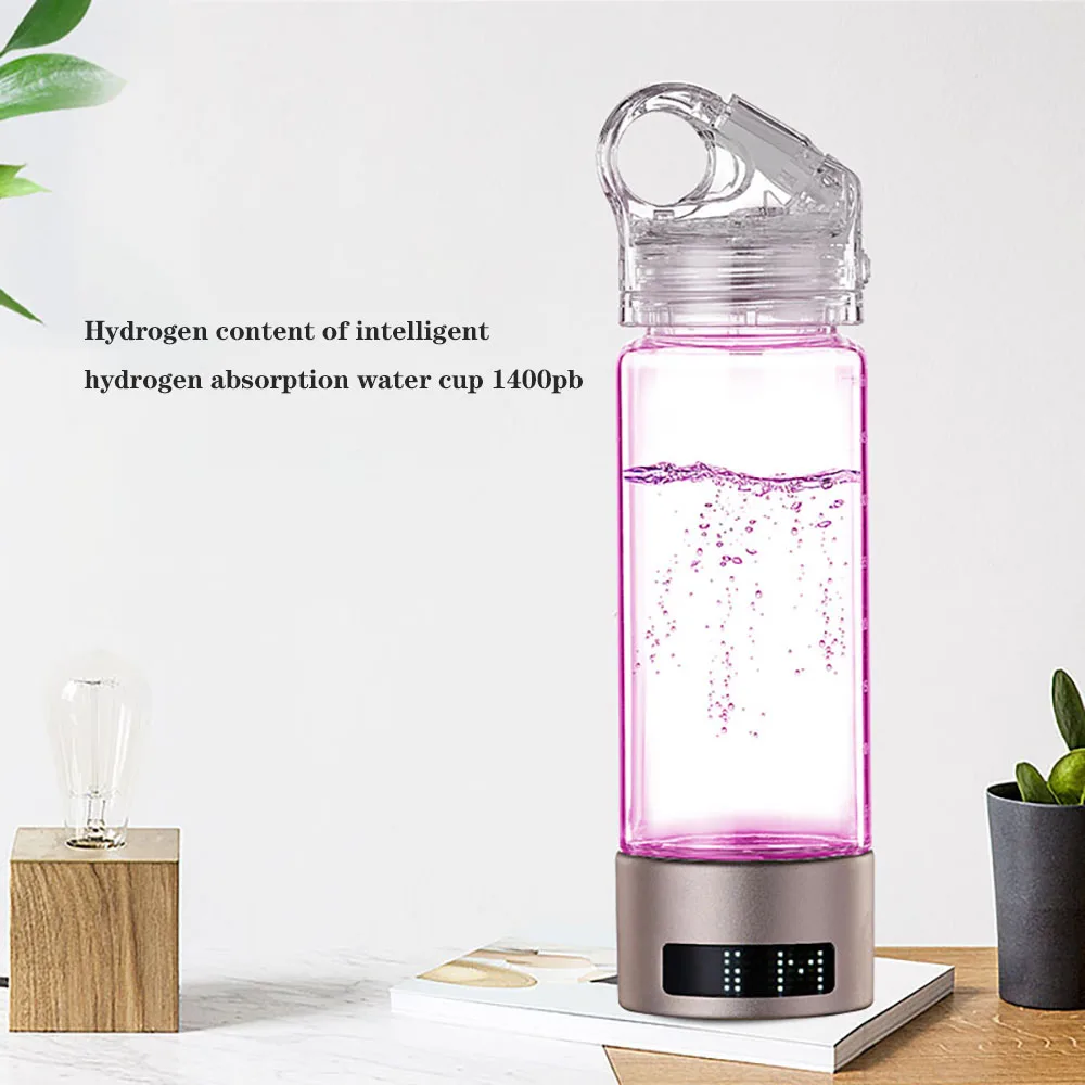 Multifunctional high-concentration hydrogen absorption health cup USB rechargeable ion generator electrolyzed hydrogen water cup