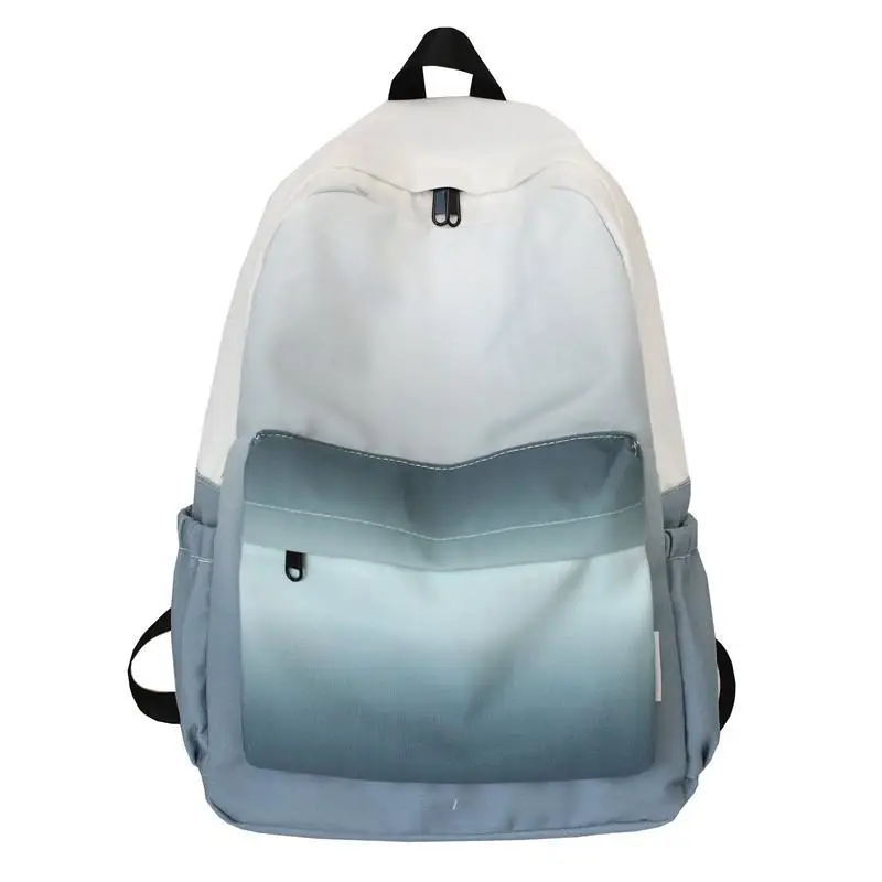 

Canvas Backpack Women Casual Contrast Color School Bag New Trendy Fashionable Backpack for Teenage Girls Stylish Female Mochilas