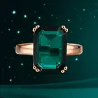 Винтажные кольца для женщин, дешевые ювелирные кольца, индийские ювелирные изделия, кольца для любви, модные ювелирные изделия, аксессуары, простое роскошное зеленое кольцо