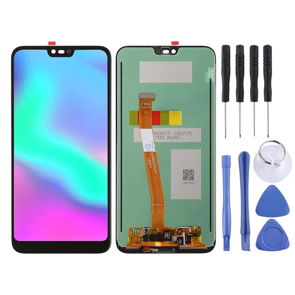

For Huawei Honor 10 LCD Screen and Digitizer Full Assembly, Supporting Fingerprint Identification (Black)
