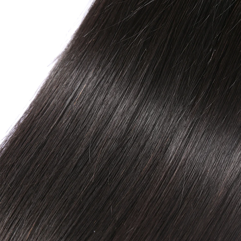 Luvin OneCut, прямые волосы, 8-30 дюймовые бразильские волосы переплетения человеческие волосы девственные волосы натуральный Цвет волосы double Drawn удлинитель