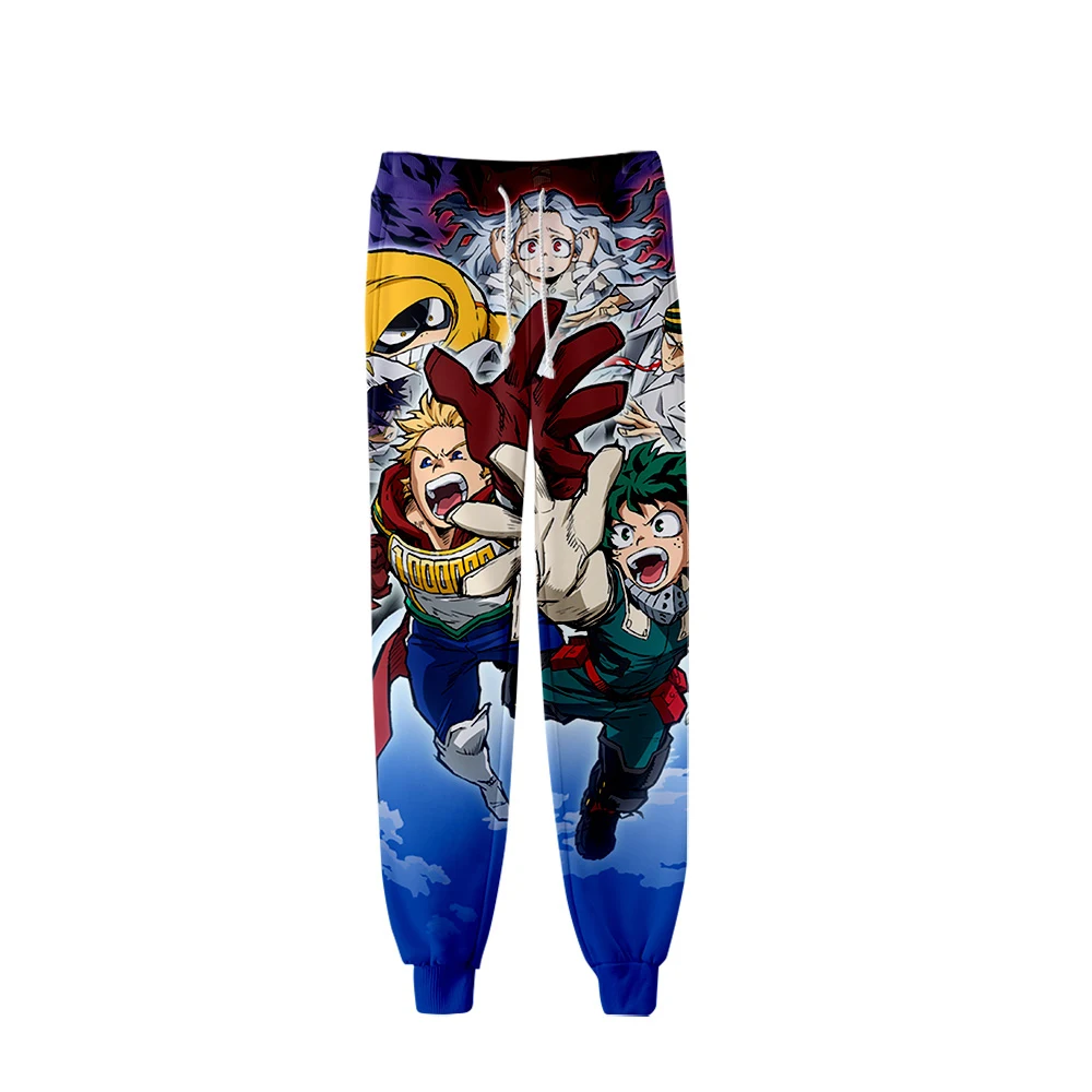 

My Hero Academia 3D Anime Spring Street Hot Selling Casual Pants Men's and Women's Summer Trendy Sports Pants