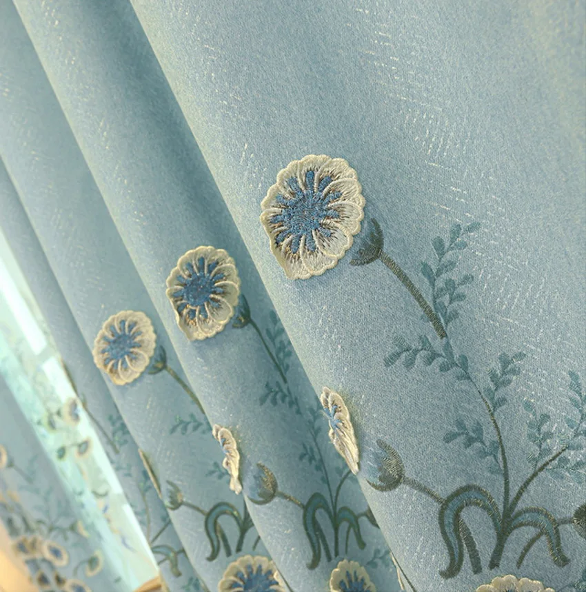 Тисненые скандинавские занавески розовые для комнаты девочек затемняющие с