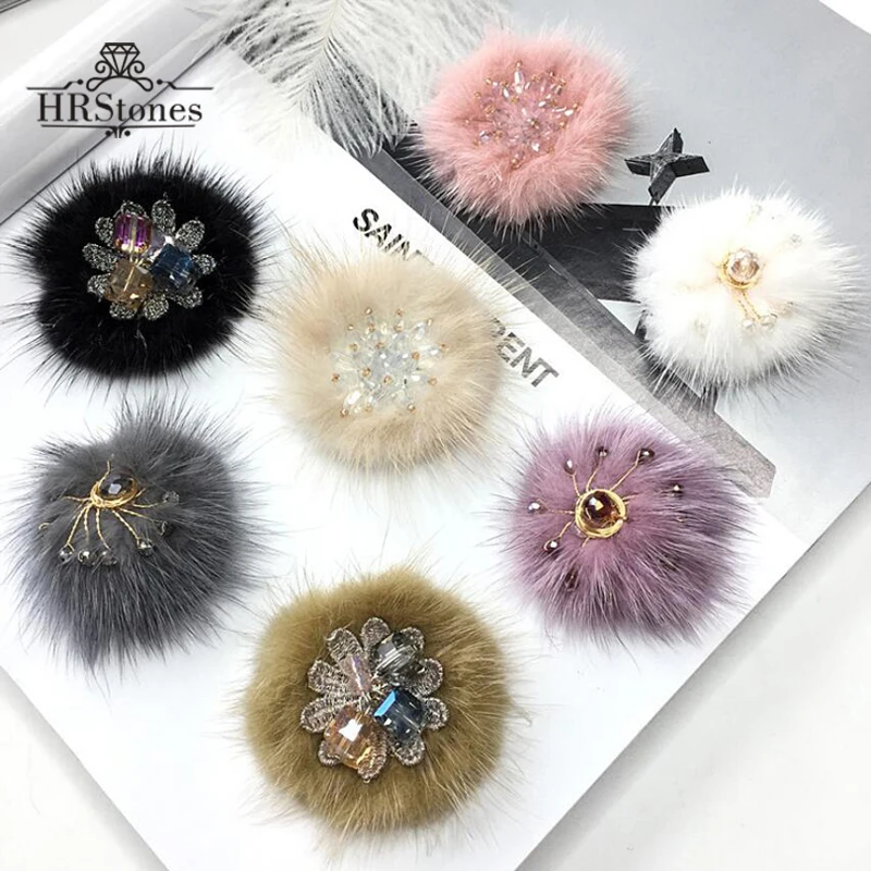 Бисерные выдры волосы мяч аксессуары для одежды и волос сумка кожаная обувь