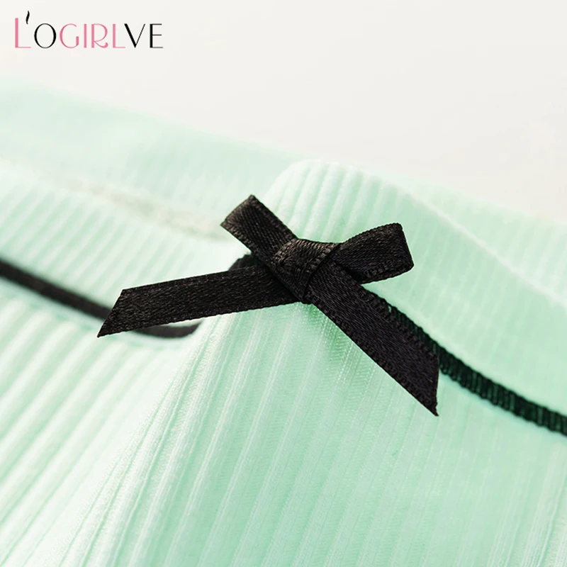 

Logirlve 5pcs Seamless Briefs Cotton Women Underwear Soft Panties Sexy XXL Lingerie Soft Underwear Female Sexy Solid Lingerie