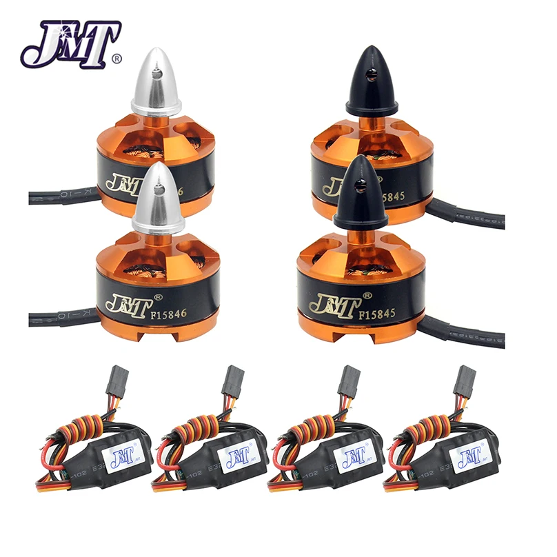 JMT 1806 2400KV двигатель с BLHeli 12A ESC комбо для квадрокоптера RC Racer FPV гоночный Дрон