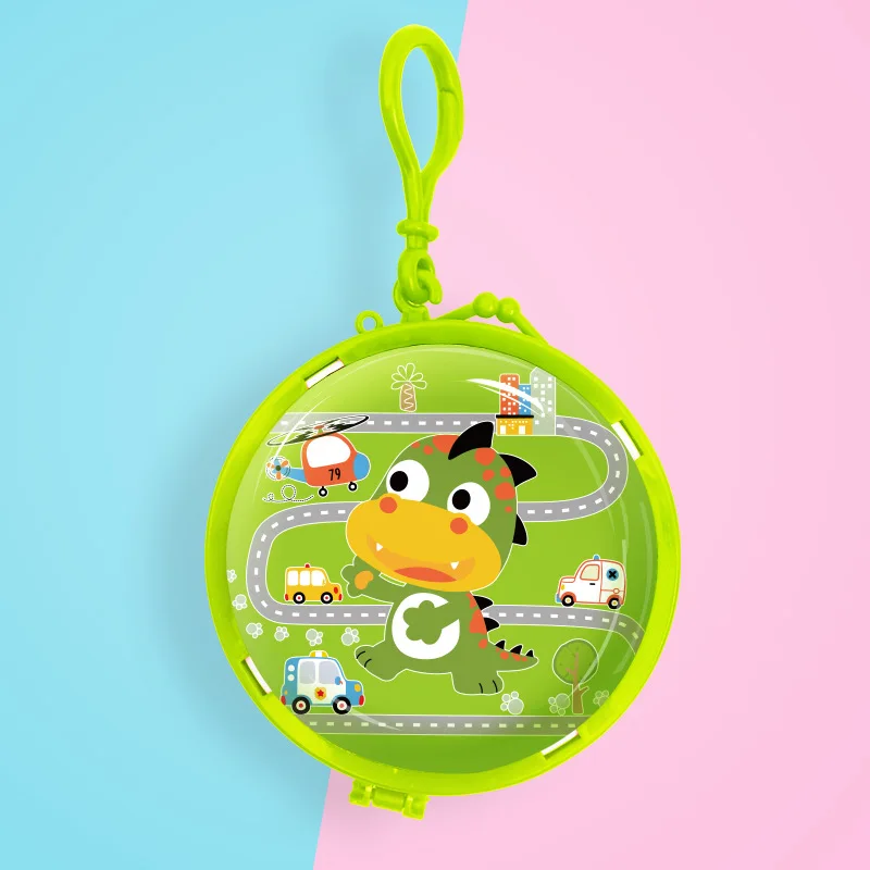 12 шт./лот новая круглая жестяная металлическая коробка с изображением