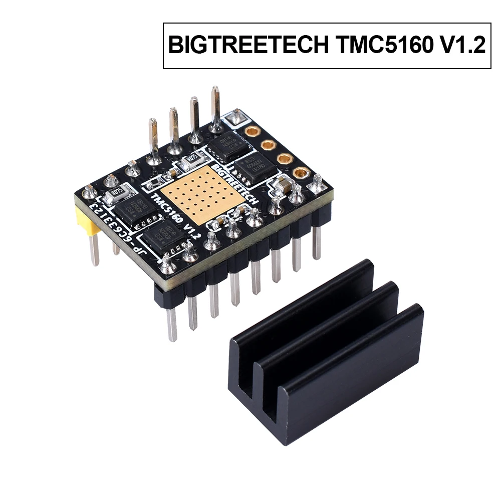 BIGTREETECH TMC5160 V1.2 SPI шаговый двигатель драйвер высокой мощности бесшумный драйвер 3D-принтер части для SKR V1.3 PRO плата Reprap TMC2130