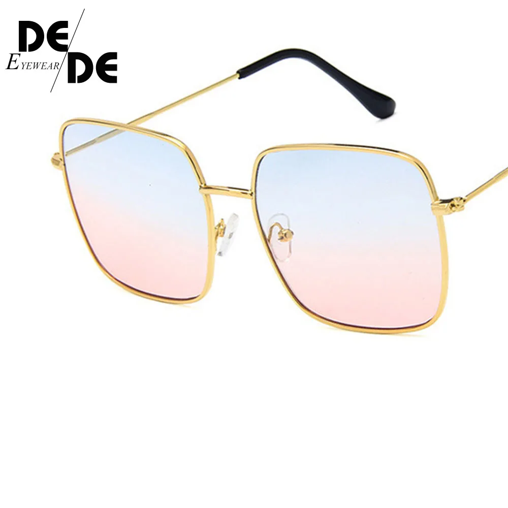 Солнцезащитные очки с квадратной оправой UV400 для мужчин и женщин винтажные