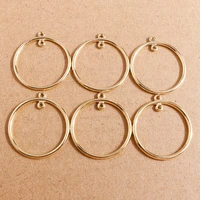 15pcslot 3033mm zinc alloy gold color charms connector for making bracelets pendants necklaces diy decoration jewelry findings