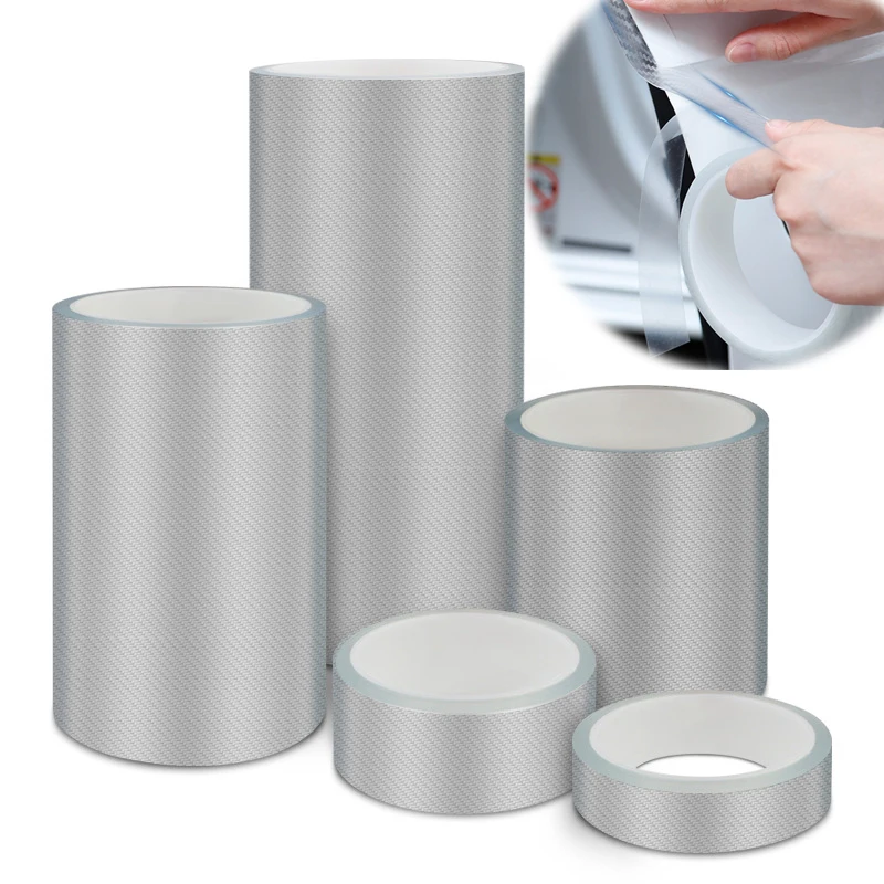 Нано-наклейка на порог автомобиля Защитная прозрачная лента наклейка автомобиль