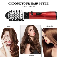 3 in 1 hair dryer hot air brush multifunctional auto roating comb fit for dryingstraighteningcurling various kinds hair styler