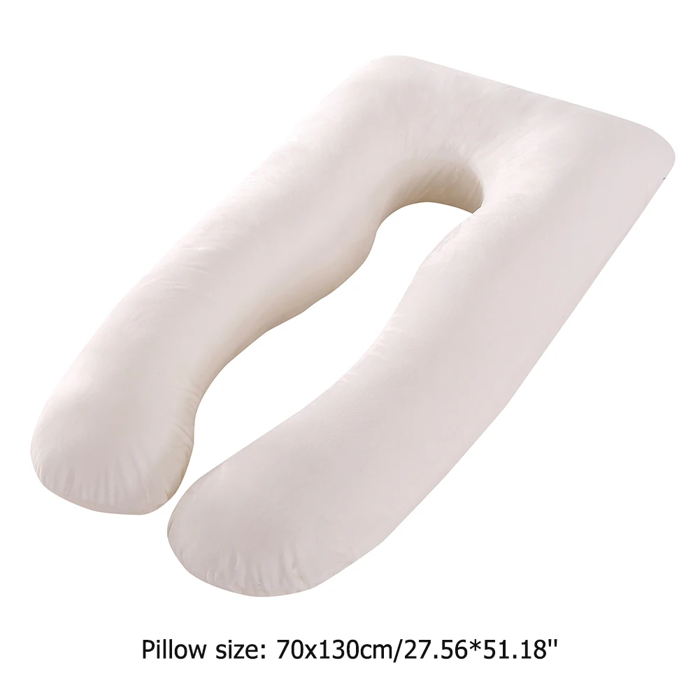 

Sleeping Support Pillow For Pregnant Women Body Cotton Pillowcase U Shape Maternity Pregnancy Pillows Side Sleepers Bedding