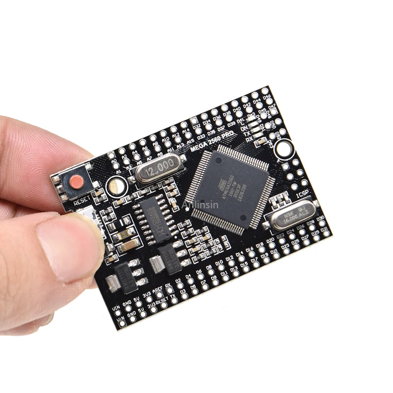Встроенный чип MEGA 2560 PRO CH340G/Φ с штыревыми разъемами совместимый arduino Mega2560 DIY -