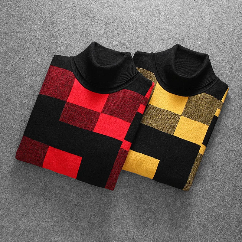 

New 2021 Men Luxury gentleman Cotton Striped color block Casual Sweaters pullover Asian Plug Size High quality Drake