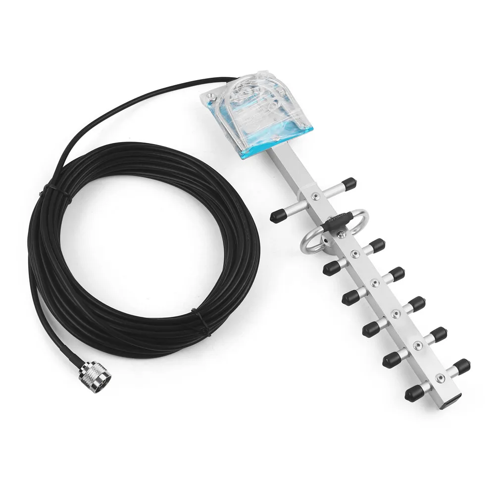 Внешняя антенна Yagi WCDMA 3G 1710 2170 МГц для наружного усилителя сотовой связи с N Male и