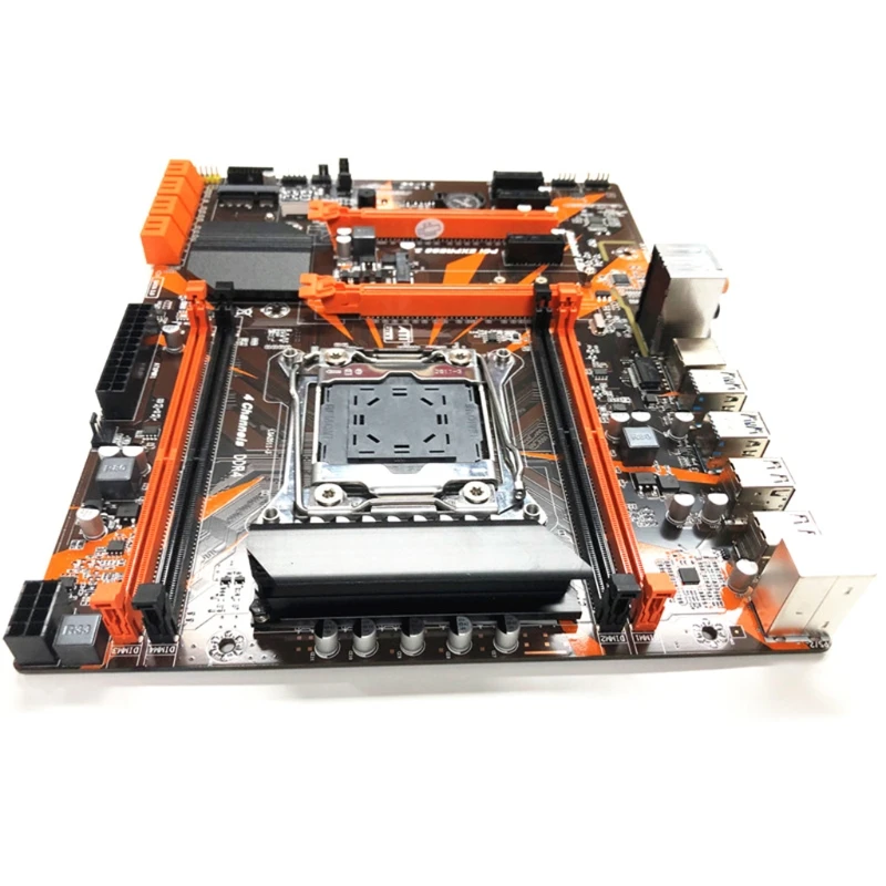 Günstig X99 LGA2011-V3 Professionelle 4 Kanal DDR4 64G Ram- SATA 3 Usb 3,0 M.2 Desktop-Computer Motherboard Modul