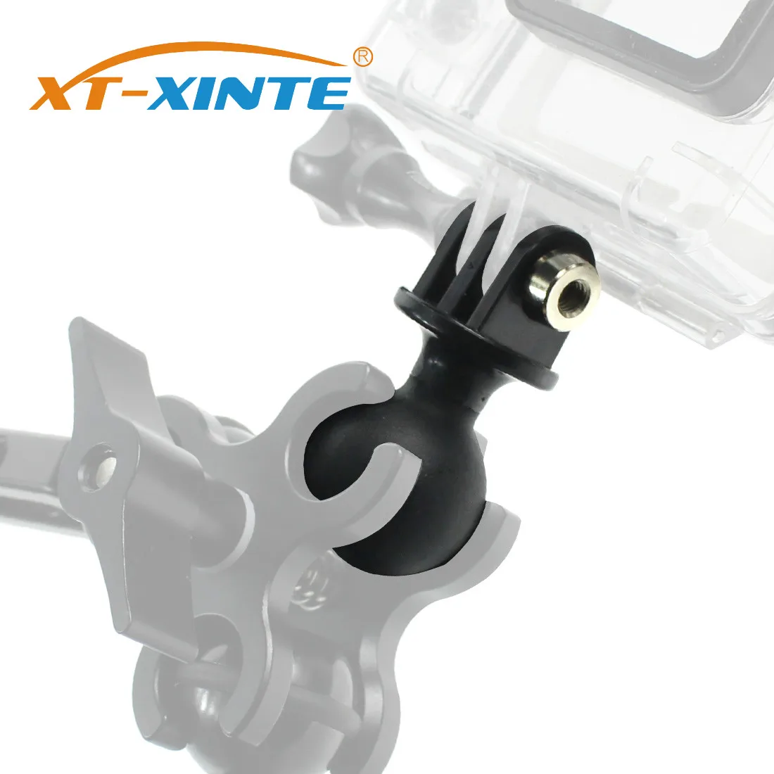 Штатив с 1 дюймовой шаровой головкой и адаптером для камеры Gopro Hero SJcam YI EKEN|Чехлы