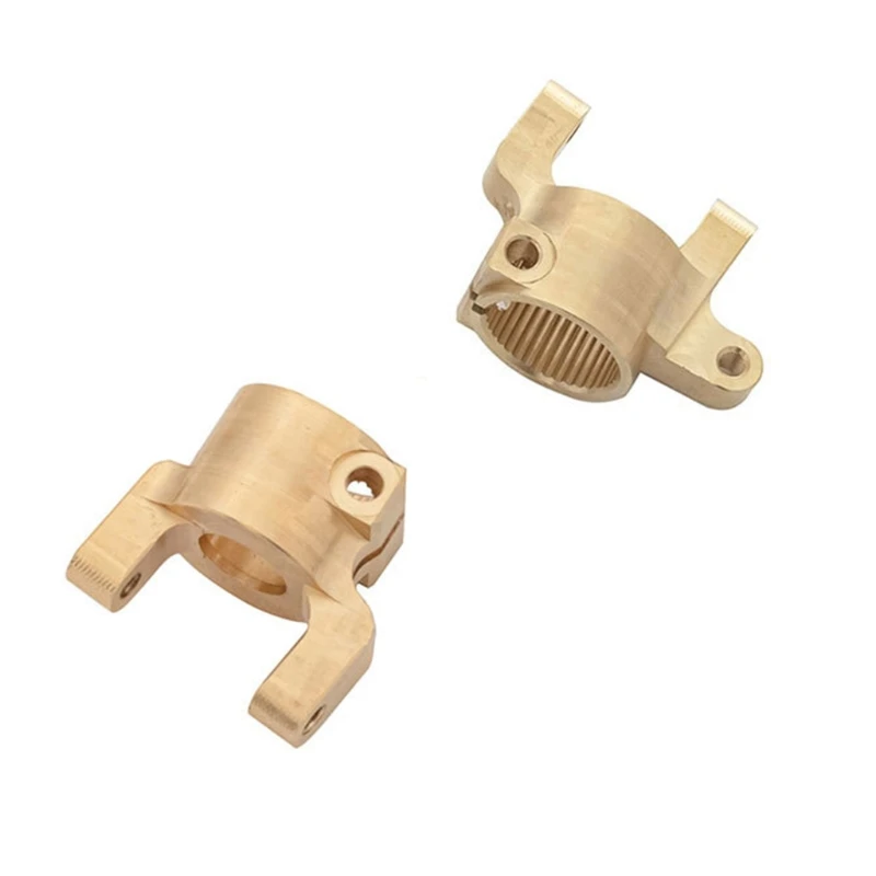 

Автомобильные запчасти для пульта дистанционного управления, латунные комплекты, запасные части, 2 шт C-Hub для 1/10 автомобиля, совместимые с ...