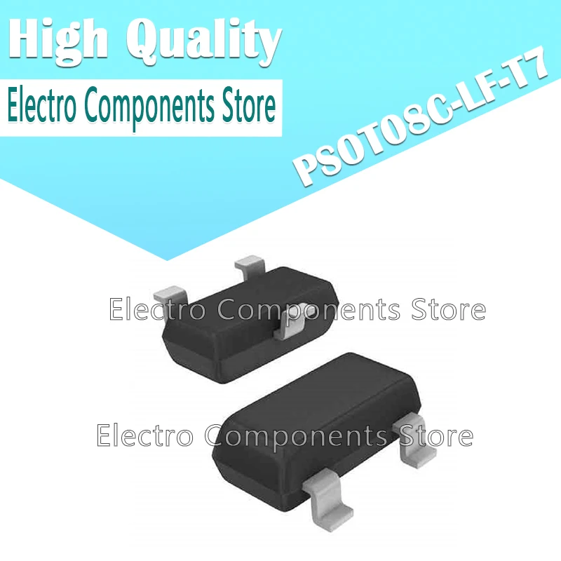 10 шт./лот PSOT08C PSOT08C-LF-T7 SOT-23 ESD/TVS электростатический защитный диод (маркировка 08C) 08C