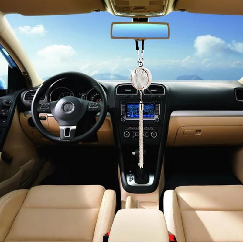 Ароматизатор из нержавеющей стали с бриллиантами украшение освежитель воздуха