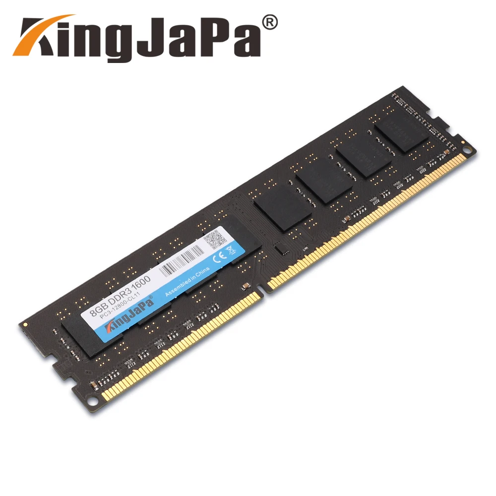 Оперативная память KingJaPa ОЗУ 1 5 в DDR3 1600 МГц 8 ГБ 4 Гб 2 для настольных компьютеров памяти PC3 12800 совместимая с DDR 3