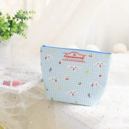 2 Косметички hello kitty My Melody Cinnamoroll PomPomPurin, маленькая двойная звезда, женские сумки для хранения, дорожные сумки для мытья, сумки для макияжа для девочек - Цвет: 2