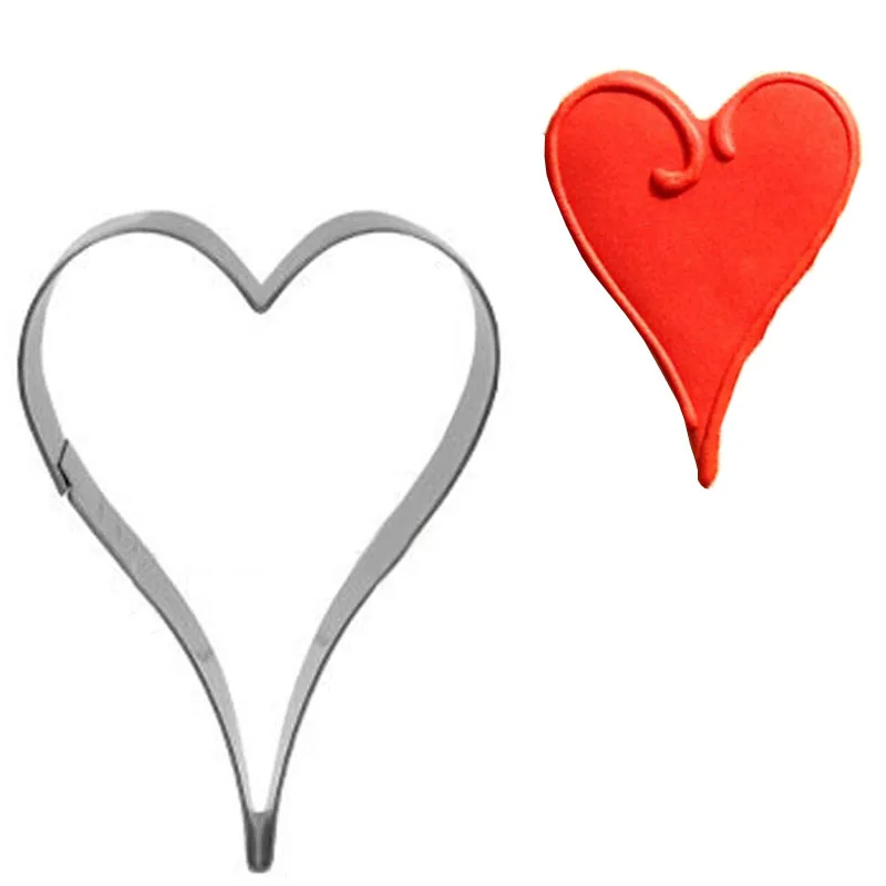 1 шт. кухонная утварь для выпечки свадебная форма в форме сердца печенья