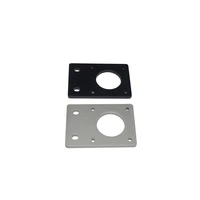 1pcs nema 17 42 series stepper motor mounting plate fixed plate bracket for 3d printer cnc parts fit 2020 2040 profiles