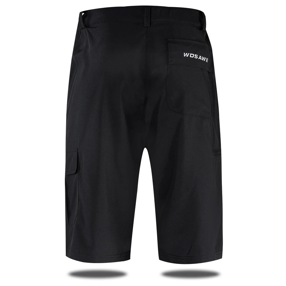 Новые мотоциклетные шорты WOSAWE с карманами для мужчин повседневные спортивные