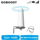Внешняя антенна GOBOOST, 10 дБи, 698  9601710  2700 МГц, наружная антенна 360 , для сотового телефона, 2g 3g 4g усилитель сигнала, ретранслятор