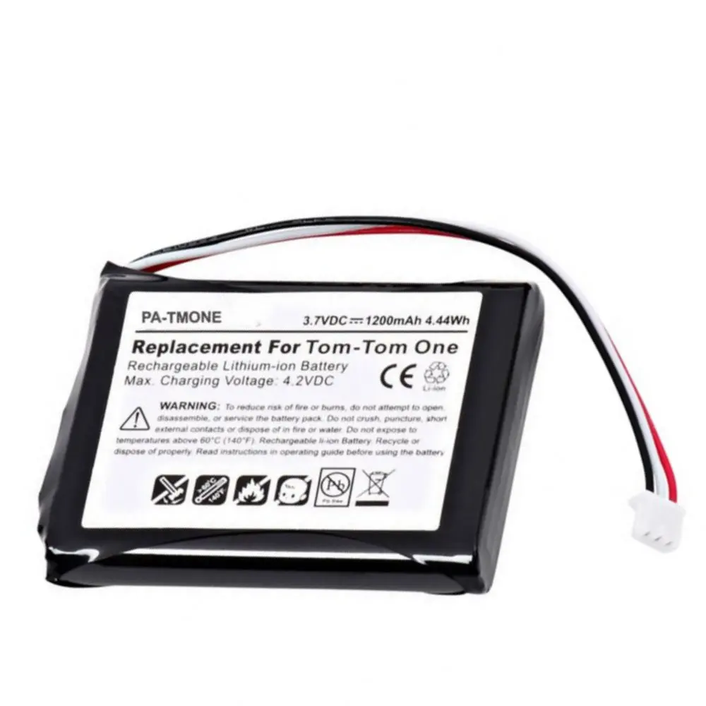 

Аккумулятор размера для TomTom one V2 V3 V5 XL F650010252 F709070710 Europe Dach TML Rider IQ Routes S4L Rider 2nd 4K00.100