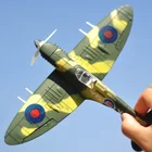 Модель солдатика в масштабе 148, наборы игрушек для детей, DIY военный самолет, литая под давлением вторая война, обучающие игрушки для детей