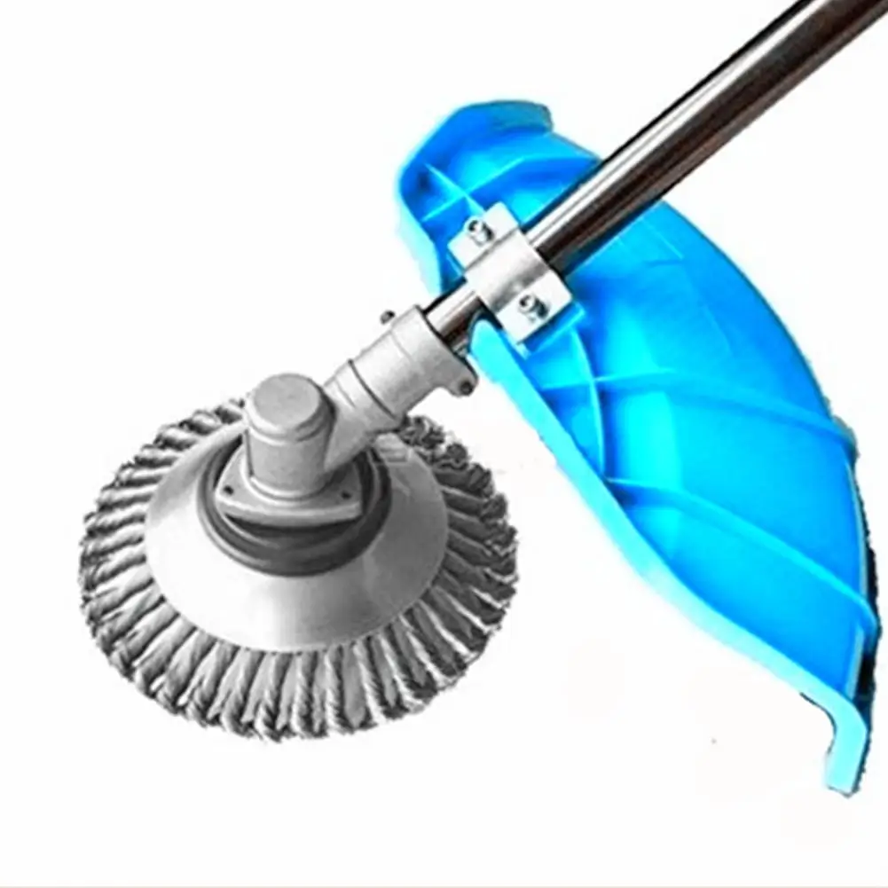 6 дюймов стальная проволочная колесная щетка ручная газонокосилка работающая на