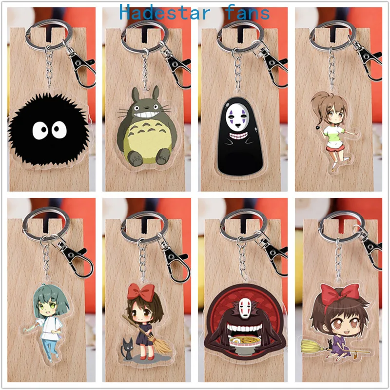 Брелок с аниме призраками из акрила игрушечная фигурка ogino chihiro без лица