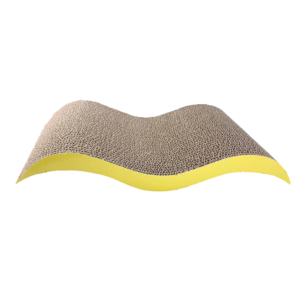 Веселые игрушки для кошек кошачья Когтеточка S-образная гофрированная бумага с