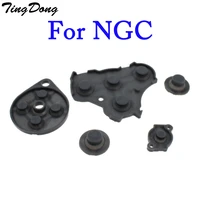 tingdong 2sets replacements for nintendo gamecube ngc controller conductive silicone button pad