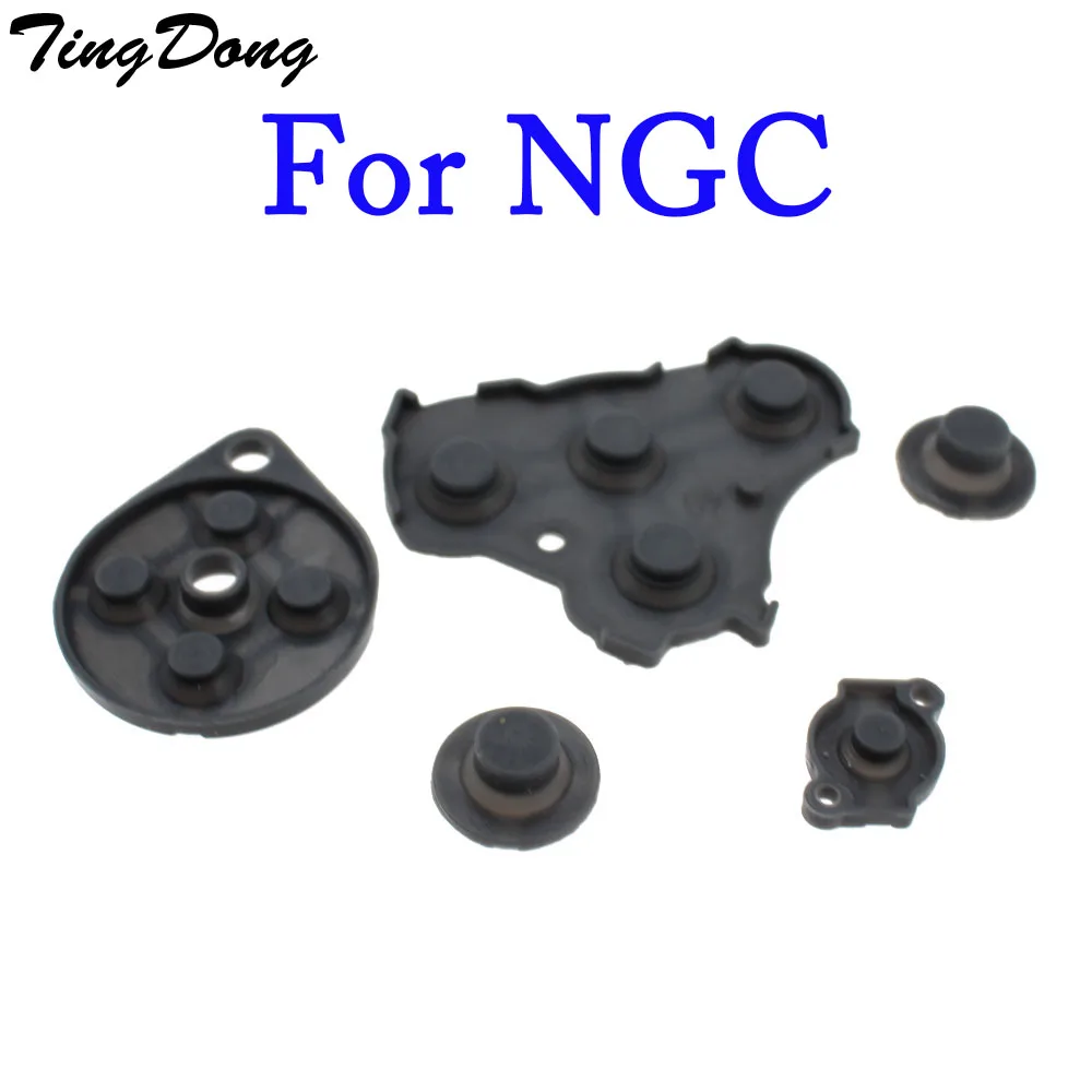 TingDong 2sets Replacements For Nintendo GameCube NGC Controller Conductive Silicone Button Pad | Электроника