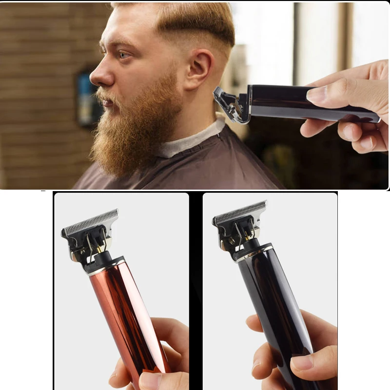 Профессиональная Т-образная машинка для стрижки ЖК-триммер электрический