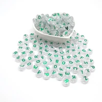 xuqian 10mm hot selling with spacers bulk lot smiling face flat beads for diy bracelets necklaces jewelry making b0168