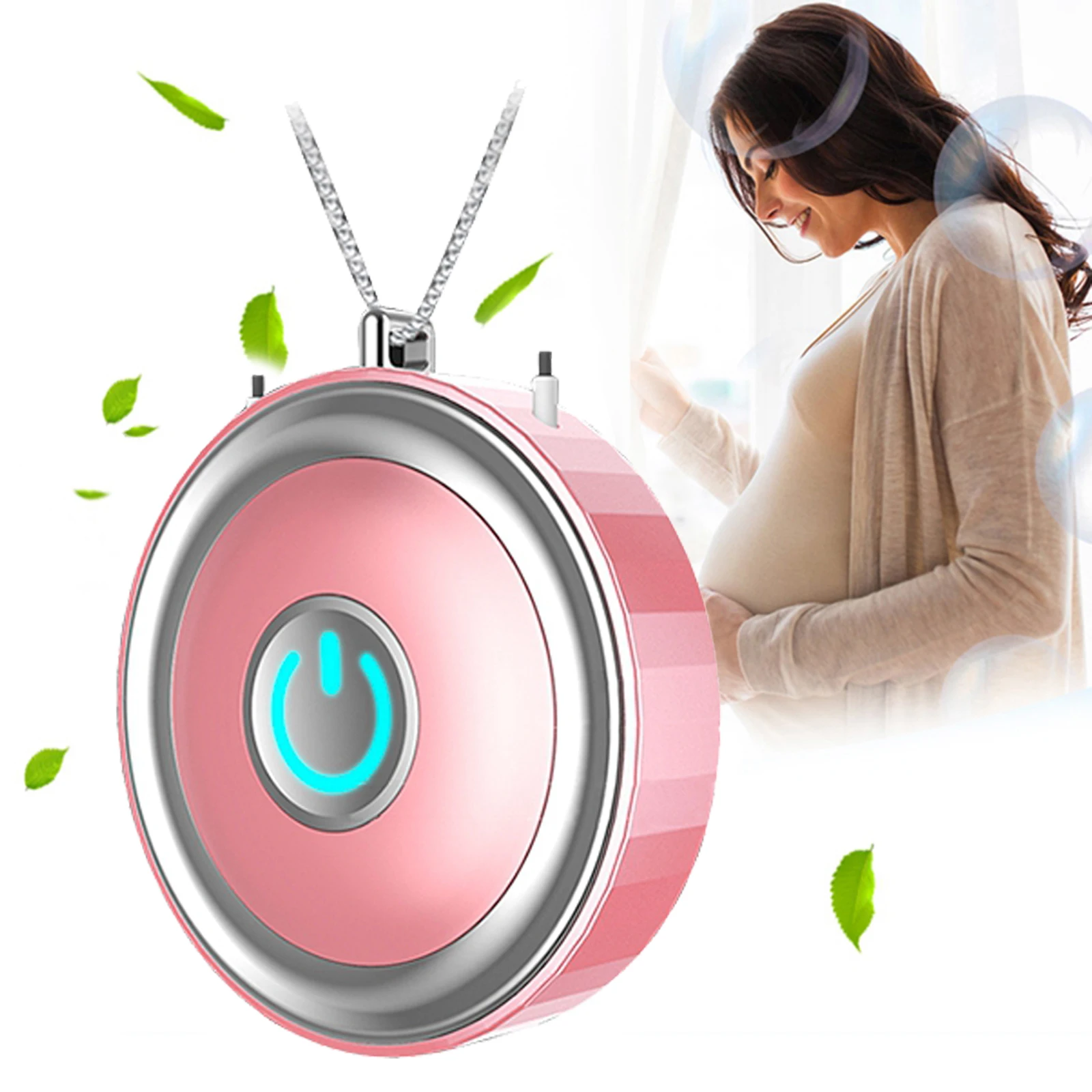 

Wearable Air Purifier Smoke E liminator USB Rechargable Xms iNew Year Gifts