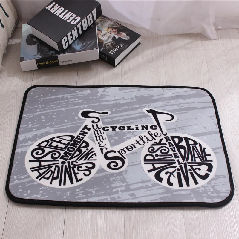 Cartoon Coffee Table Carpets Water Absorption Rug Set Mattress for Bathroom mat Bath Mats Floor Toilet Carpet | Дом и сад