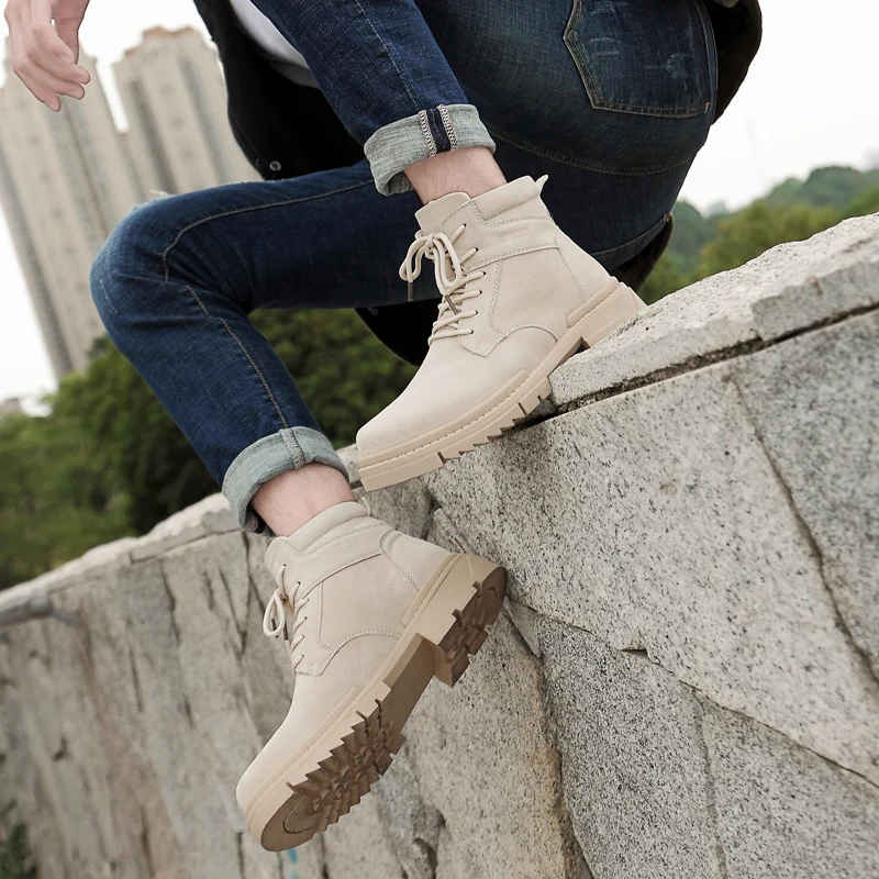 

Shoe Casual Man Mens Casual Shoes Hot Sale Men's Leather Zapatos De Hombre Men Fashion Sneakers Breathable Boots Sport