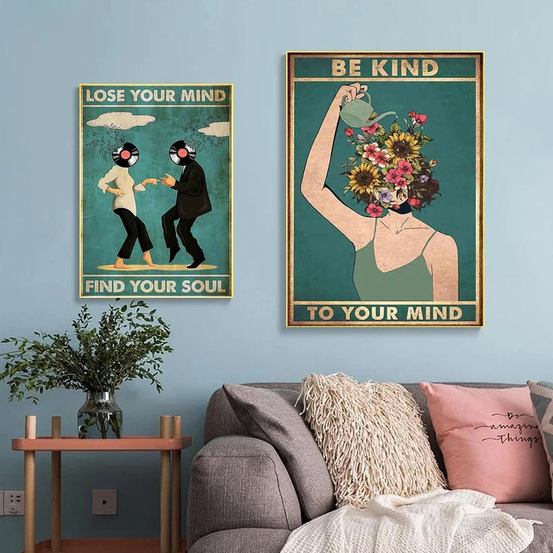 Постеры с надписью Будьте добры к вашему сердцу | Дом и сад