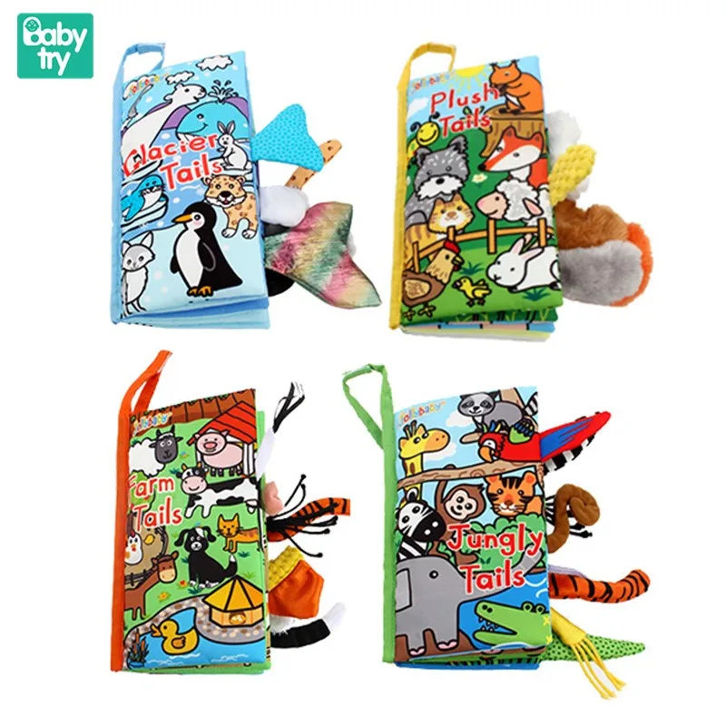 

Игрушка Монтессори для детей 0-12 месяцев, мягкая 3D детская игрушка для обучения чтению, подарок для малыша 24 месяца