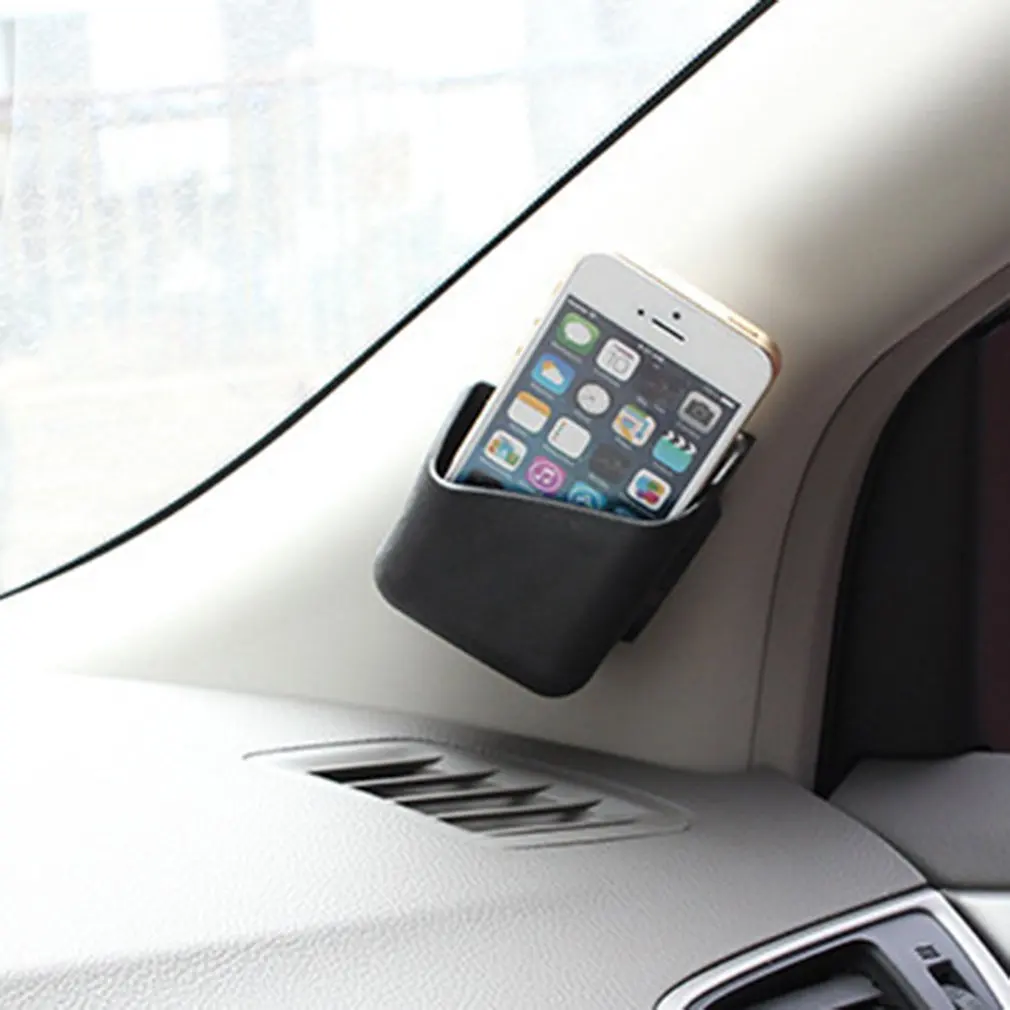 

2pcs Automobile Multifunctional Pasted Storage Box Universal Car Organizer